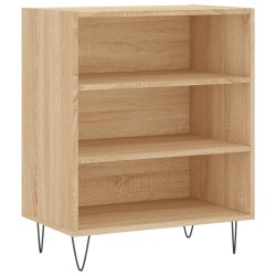vidaXL Aparador madera de ingeniería roble Sonoma 57x35x70 cm