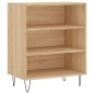 vidaXL Aparador madera de ingeniería roble Sonoma 57x35x70 cm vidaXL Aparador madera de ingeniería roble Sonoma 57x35x70 cm