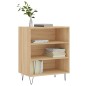 vidaXL Aparador madera de ingeniería roble Sonoma 57x35x70 cm vidaXL Aparador madera de ingeniería roble Sonoma 57x35x70 cm