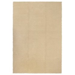 vidaXL Alfombra rectangular algodón natural 200x300 cm
