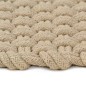 vidaXL Alfombra rectangular algodón natural 200x300 cm vidaXL Alfombra rectangular algodón natural 200x300 cm