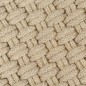 vidaXL Alfombra rectangular algodón natural 200x300 cm vidaXL Alfombra rectangular algodón natural 200x300 cm