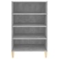 vidaXL Aparador de madera contrachapada gris hormigón 57x35x90 cm vidaXL Aparador de madera contrachapada gris hormigón 57x35x90 cm