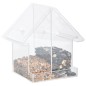 Esschert Design Comedero combinado transparente acrílico Esschert Design Comedero combinado transparente acrílico