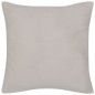 4 fundas beige para cojines de algodón, 40 x 40 cm 4 fundas beige para cojines de algodón, 40 x 40 cm