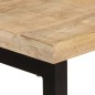 vidaXL Mesa de comedor madera maciza de mango 110x50x76 cm vidaXL Mesa de comedor madera maciza de mango 110x50x76 cm