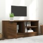 vidaXL Mueble para TV madera contrachapada marrón roble 80x35x36,5 cm