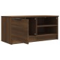 vidaXL Mueble para TV madera contrachapada marrón roble 80x35x36,5 cm