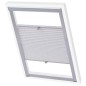 vidaXL Persiana plisada blanca U08/808 vidaXL Persiana plisada blanca U08/808
