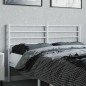 vidaXL Cabecero de metal blanco 140 cm vidaXL Cabecero de metal blanco 140 cm