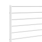 vidaXL Cabecero de metal blanco 140 cm vidaXL Cabecero de metal blanco 140 cm