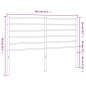 vidaXL Cabecero de metal blanco 140 cm vidaXL Cabecero de metal blanco 140 cm