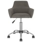 vidaXL Sillas de comedor giratorias 2 unidades terciopelo gris oscuro vidaXL Sillas de comedor giratorias 2 unidades terciopelo gris oscuro