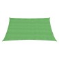 vidaXL Toldo de vela HDPE verde claro 160 g/m² 4/5x3 m vidaXL Toldo de vela HDPE verde claro 160 g/m² 4/5x3 m