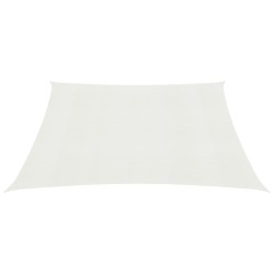 vidaXL Toldo de vela HDPE blanco 160 g/m² 4,5x4,5 m