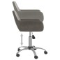 vidaXL Sillas de comedor giratorias 2 unidades terciopelo gris oscuro vidaXL Sillas de comedor giratorias 2 unidades terciopelo gris oscuro