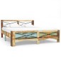 vidaXL Estructura de cama de madera maciza reciclada 140x200 cm vidaXL Estructura de cama de madera maciza reciclada 140x200 cm