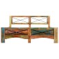 vidaXL Estructura de cama de madera maciza reciclada 140x200 cm vidaXL Estructura de cama de madera maciza reciclada 140x200 cm