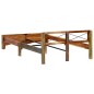 vidaXL Estructura de cama de madera maciza reciclada 140x200 cm vidaXL Estructura de cama de madera maciza reciclada 140x200 cm