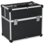 vidaXL Caja de herramientas aluminio negro 38x22,5x34 cm vidaXL Caja de herramientas aluminio negro 38x22,5x34 cm