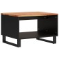vidaXL Mesa de centro de madera maciza de acacia 60x50x40 cm