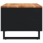 vidaXL Mesa de centro de madera maciza de acacia 60x50x40 cm