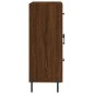 vidaXL Aparador de madera de ingeniería marrón roble 69,5x34x90 cm vidaXL Aparador de madera de ingeniería marrón roble 69,5x34x90 cm
