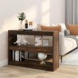 vidaXL Estantería/divisor de espacios color roble ahumado 100x30x72 cm vidaXL Estantería/divisor de espacios color roble ahumado 100x30x72 cm