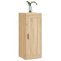 vidaXL Armario de pared madera ingeniería roble Sonoma 34,5x34x90 cm vidaXL Armario de pared madera ingeniería roble Sonoma 34,5x34x90 cm