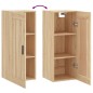 vidaXL Armario de pared madera ingeniería roble Sonoma 34,5x34x90 cm vidaXL Armario de pared madera ingeniería roble Sonoma 34,5x34x90 cm