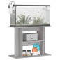 vidaXL Soporte para acuario madera ingeniería gris hormigón 80x35x60cm vidaXL Soporte para acuario madera ingeniería gris hormigón 80x35x60cm
