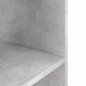 vidaXL Soporte para acuario madera ingeniería gris hormigón 80x35x60cm vidaXL Soporte para acuario madera ingeniería gris hormigón 80x35x60cm