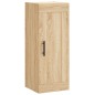 vidaXL Armario de pared madera ingeniería roble Sonoma 34,5x34x90 cm vidaXL Armario de pared madera ingeniería roble Sonoma 34,5x34x90 cm