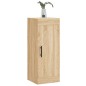 vidaXL Armario de pared madera ingeniería roble Sonoma 34,5x34x90 cm vidaXL Armario de pared madera ingeniería roble Sonoma 34,5x34x90 cm
