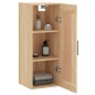 vidaXL Armario de pared madera ingeniería roble Sonoma 34,5x34x90 cm vidaXL Armario de pared madera ingeniería roble Sonoma 34,5x34x90 cm