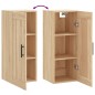 vidaXL Armario de pared madera ingeniería roble Sonoma 34,5x34x90 cm vidaXL Armario de pared madera ingeniería roble Sonoma 34,5x34x90 cm