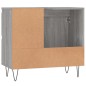 vidaXL Armario de baño madera contrachapada gris Sonoma 65x33x60 cm vidaXL Armario de baño madera contrachapada gris Sonoma 65x33x60 cm