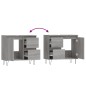 vidaXL Armario de baño madera contrachapada gris Sonoma 65x33x60 cm vidaXL Armario de baño madera contrachapada gris Sonoma 65x33x60 cm