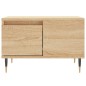 vidaXL Mesa de centro madera contrachapada roble Sonoma 55x55x36,5 cm vidaXL Mesa de centro madera contrachapada roble Sonoma 55x55x36,5 cm
