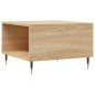 vidaXL Mesa de centro madera contrachapada roble Sonoma 55x55x36,5 cm vidaXL Mesa de centro madera contrachapada roble Sonoma 55x55x36,5 cm