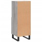 vidaXL Aparador madera de ingeniería gris Sonoma 34,5x34x90 cm vidaXL Aparador madera de ingeniería gris Sonoma 34,5x34x90 cm