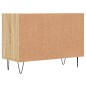 vidaXL Mueble de TV madera de ingeniería roble Sonoma 69,5x30x50 cm vidaXL Mueble de TV madera de ingeniería roble Sonoma 69,5x30x50 cm