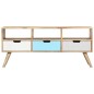 vidaXL Mueble para TV de madera maciza de mango 110x35x48 cm vidaXL Mueble para TV de madera maciza de mango 110x35x48 cm