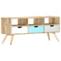 vidaXL Mueble para TV de madera maciza de mango 110x35x48 cm vidaXL Mueble para TV de madera maciza de mango 110x35x48 cm