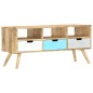 vidaXL Mueble para TV de madera maciza de mango 110x35x48 cm vidaXL Mueble para TV de madera maciza de mango 110x35x48 cm