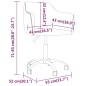 vidaXL Sillas de comedor giratorias 2 unidades terciopelo marrón vidaXL Sillas de comedor giratorias 2 unidades terciopelo marrón