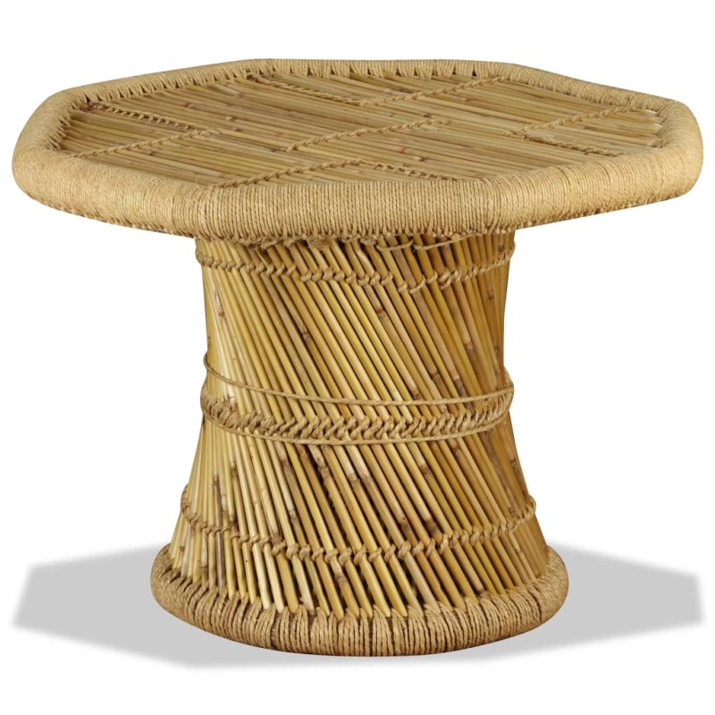 vidaXL Mesa de centro octogonal de bambú 60x60x45 cm vidaXL Mesa de centro octogonal de bambú 60x60x45 cm
