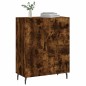vidaXL Aparador de madera de ingeniería roble ahumado 69,5x34x90 cm vidaXL Aparador de madera de ingeniería roble ahumado 69,5x34x90 cm