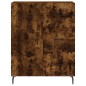 vidaXL Aparador de madera de ingeniería roble ahumado 69,5x34x90 cm vidaXL Aparador de madera de ingeniería roble ahumado 69,5x34x90 cm
