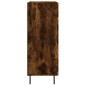 vidaXL Aparador de madera de ingeniería roble ahumado 69,5x34x90 cm vidaXL Aparador de madera de ingeniería roble ahumado 69,5x34x90 cm